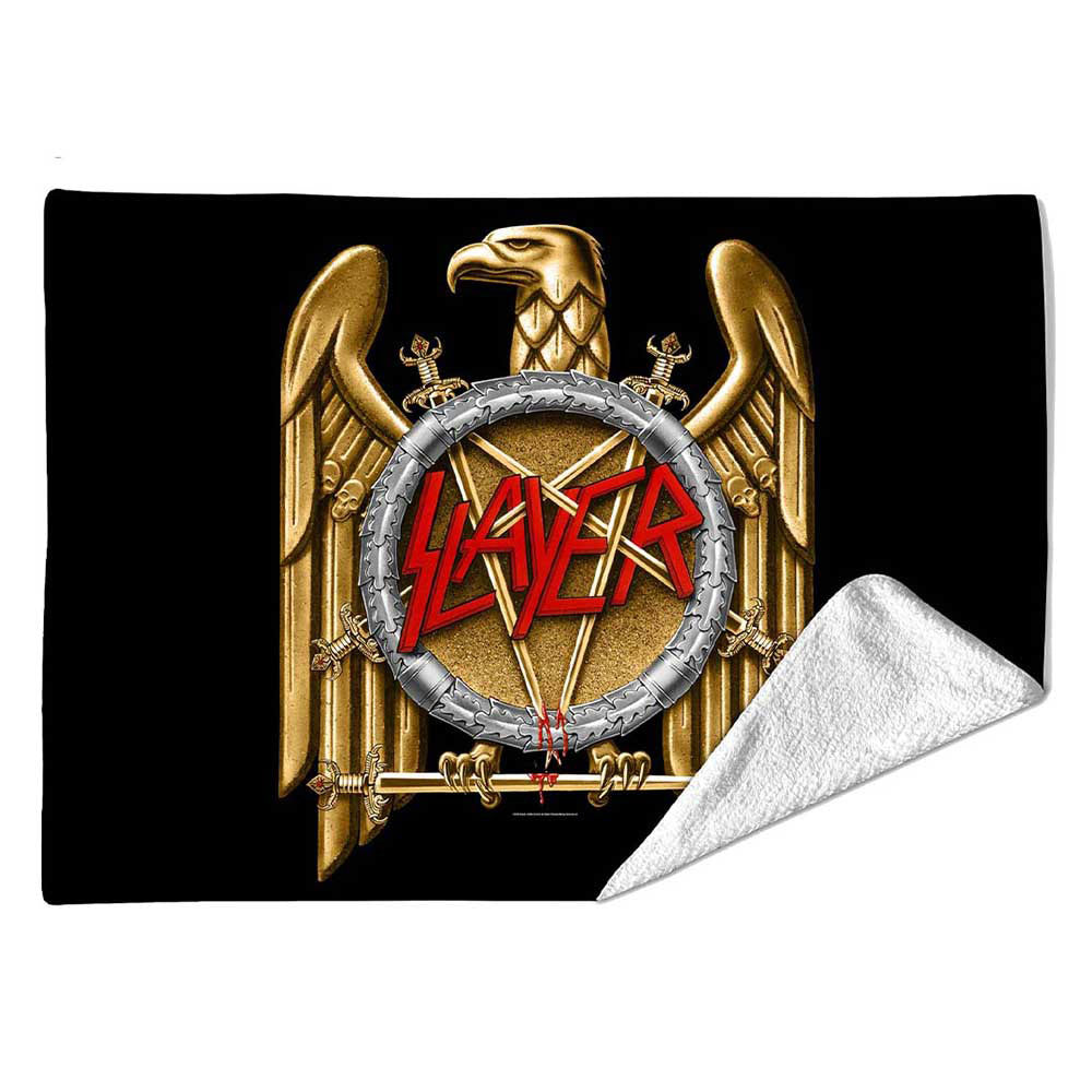 Slayer Sherpa Fleece Blanket: Golden Eagle