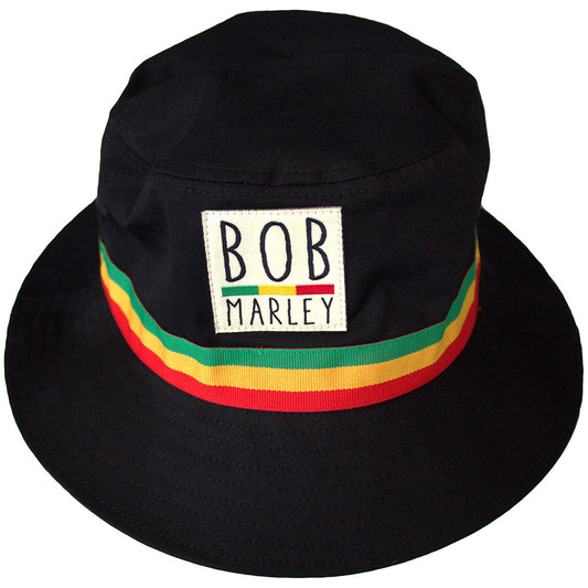Bob Marley Hat: Tricolor Stripes