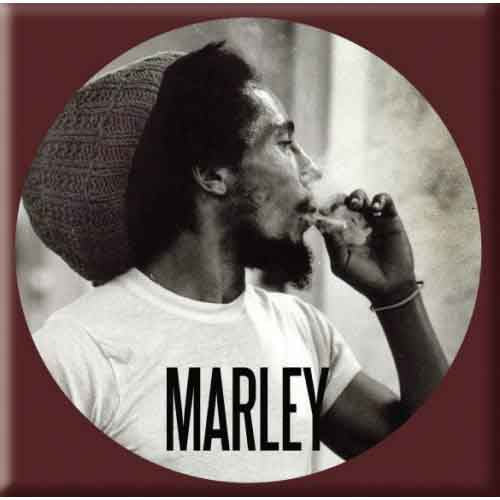 Bob Marley Magnet: Circle