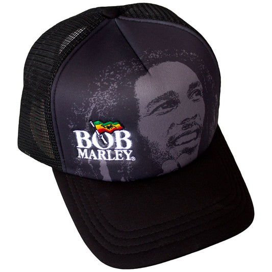 Bob Marley Baseball Cap: Logo & Face