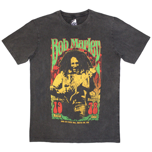 Bob Marley Stone Wash T-Shirt: 1978