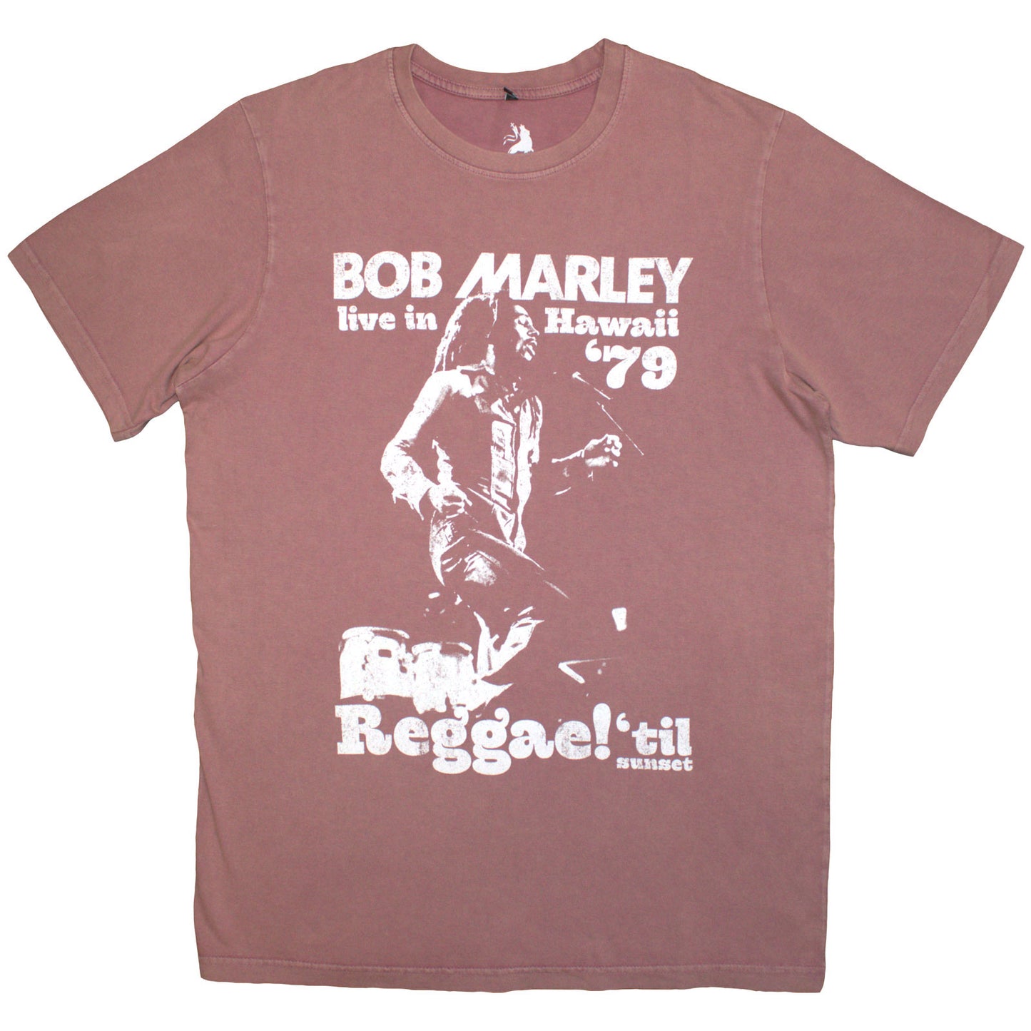 Bob Marley Stone Wash T-Shirt: Hawaii