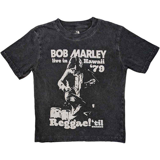 Bob Marley T-Shirt: Hawaii Snow Wash