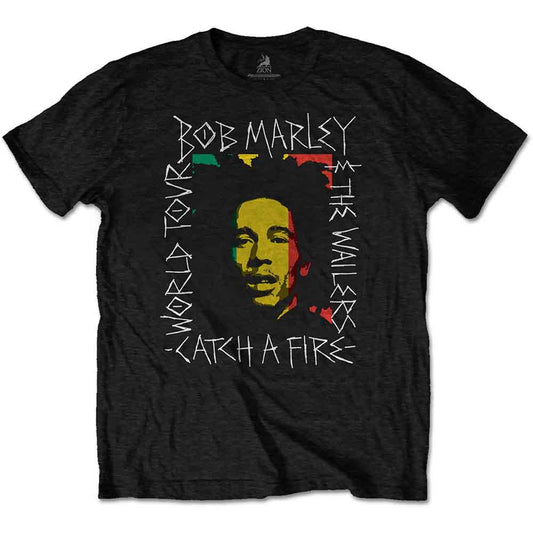 Bob Marley T-Shirt: Rasta Scratch