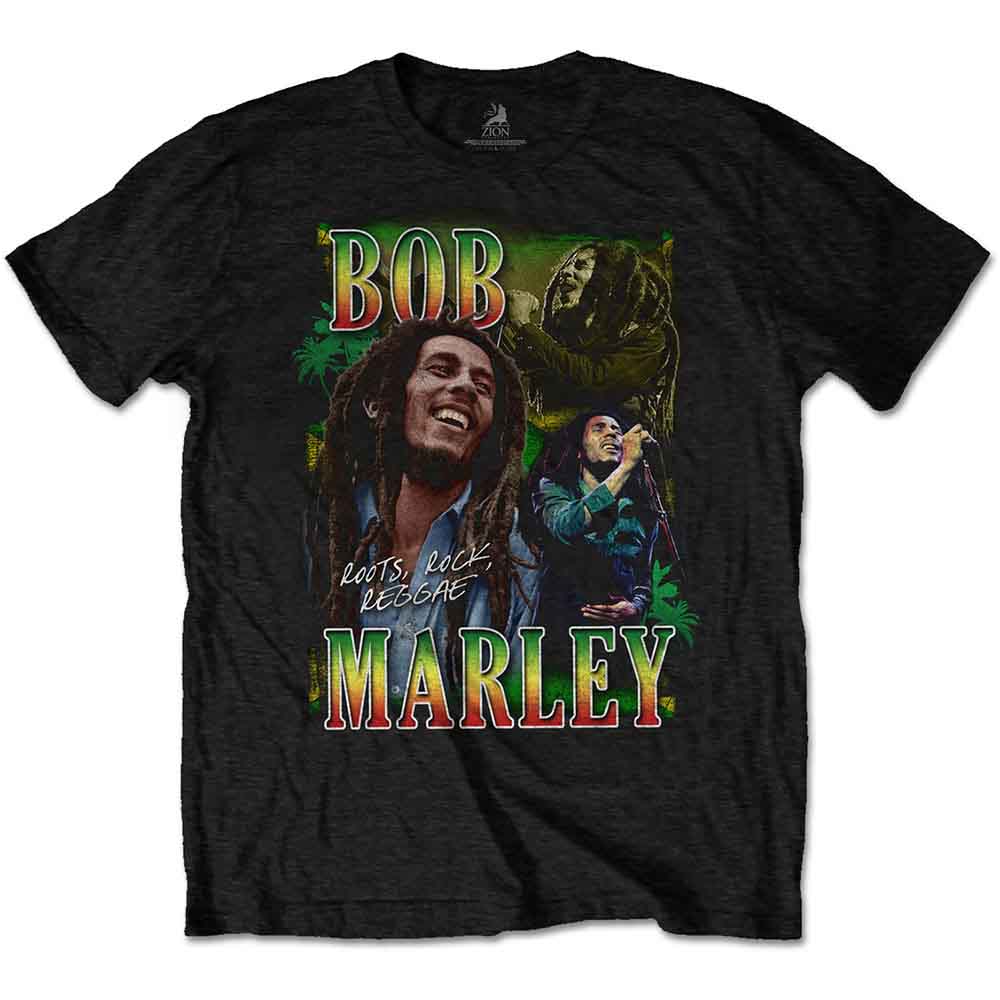 Bob Marley T-Shirt: Roots  Rock  Reggae Homage