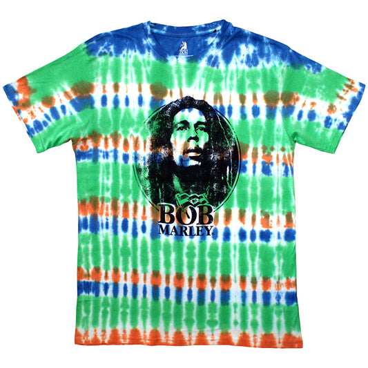 Bob Marley T-Shirt: Black & White Logo