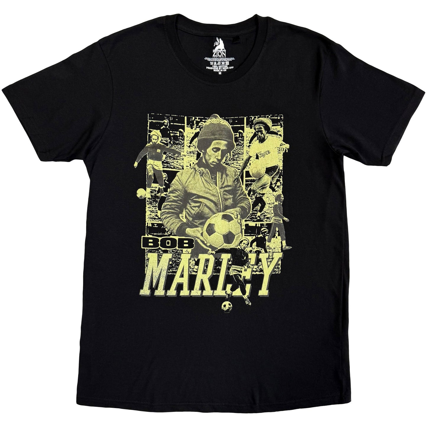 Bob Marley T-Shirt: Football Collage