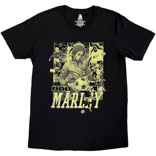 Bob Marley T-Shirt: Football Collage