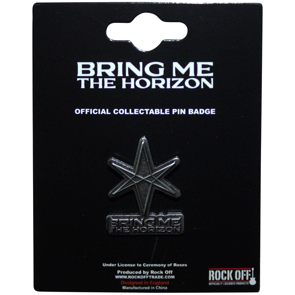 Bring Me The Horizon Badge: 6-Point Star