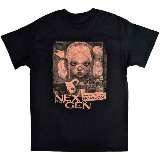 Bring Me The Horizon T-Shirt: Distressed Nex Gen