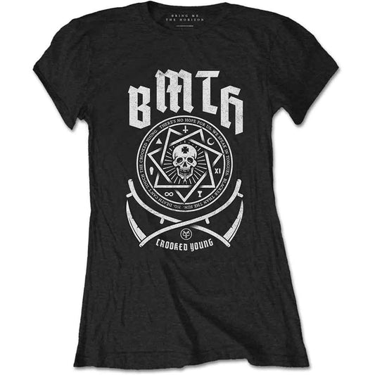 Bring Me The Horizon Ladies T-Shirt: Crooked