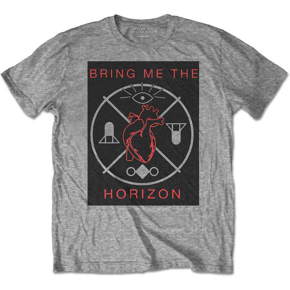 Bring Me The Horizon T-Shirt: Heart & Symbols