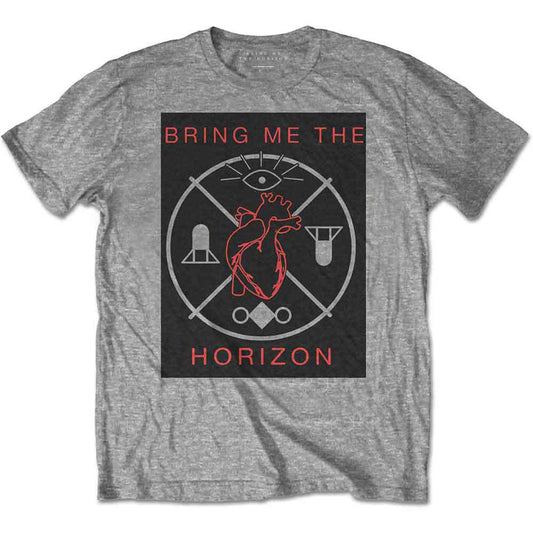 Bring Me The Horizon T-Shirt: Heart & Symbols