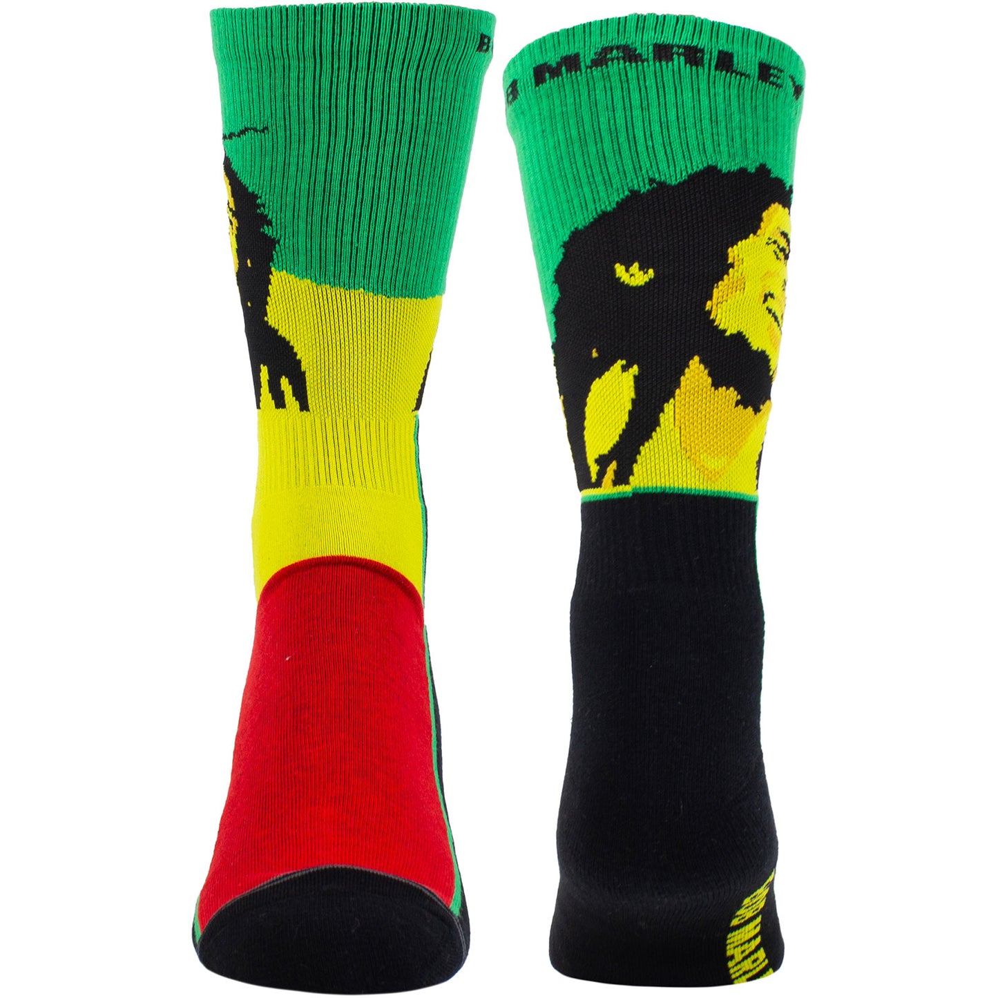 Bob Marley Crew Socks: Smile