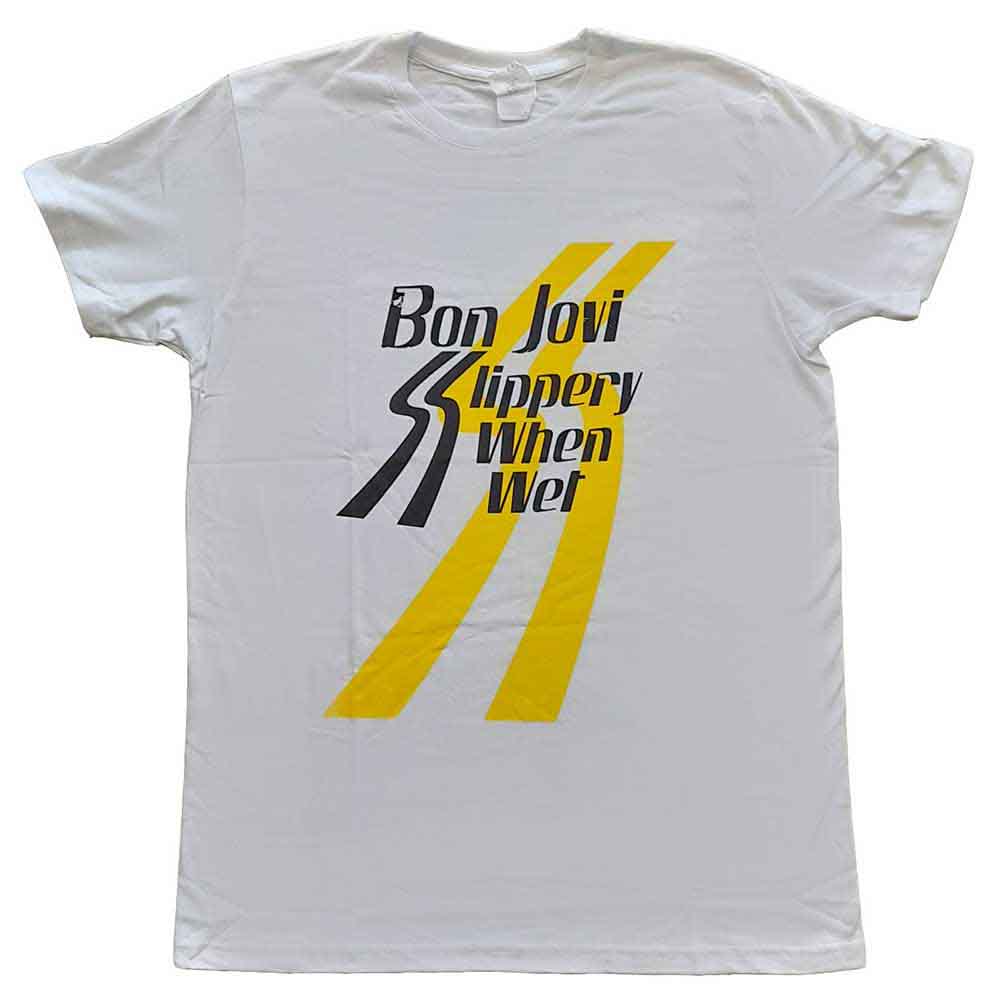 Bon Jovi T-Shirt: Slippery When Wet