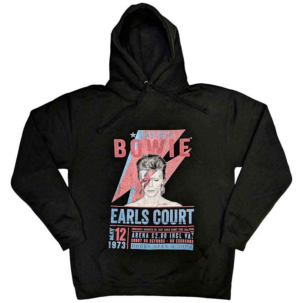 David Bowie Pullover Hoodie: Earls Court '73