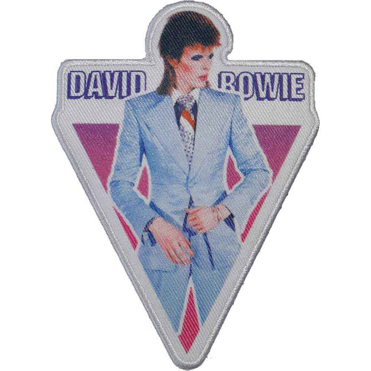 David Bowie Patch: Blue Suit