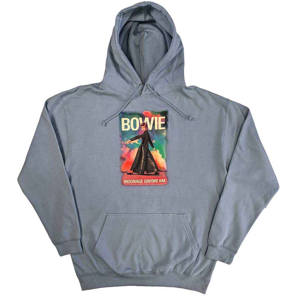 David Bowie Pullover Hoodie: Moonage 11 Fade