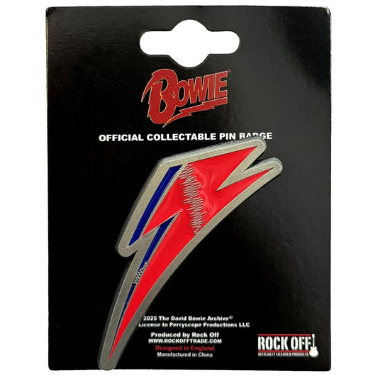 David Bowie Badge: Flash