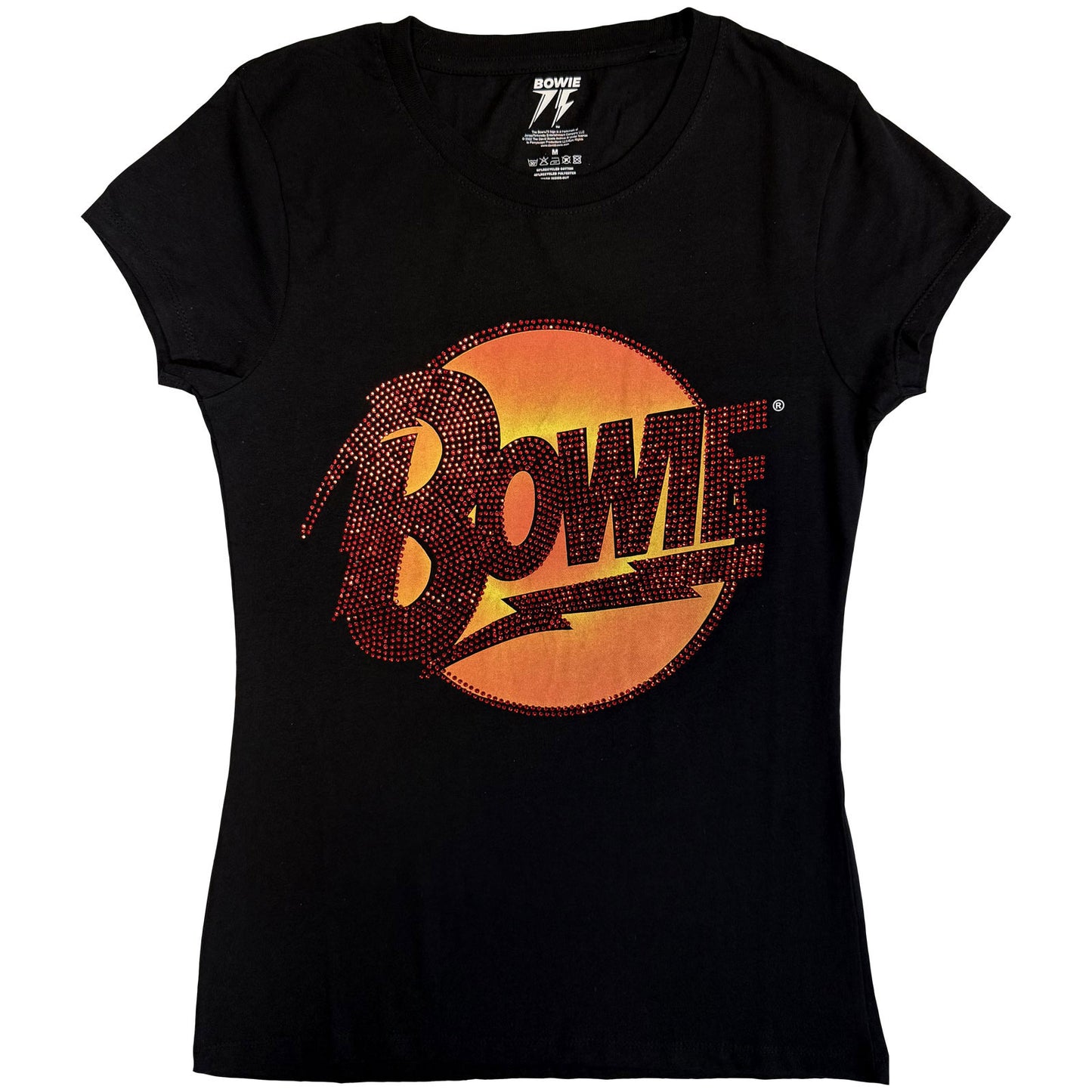 David Bowie Ladies T-Shirt: Diamond Dogs Logo
