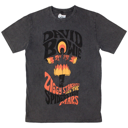 David Bowie Stone Wash T-Shirt: Ziggy Stardust
