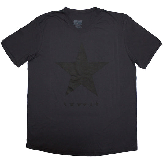 David Bowie T-Shirt: Blackstar on Grey