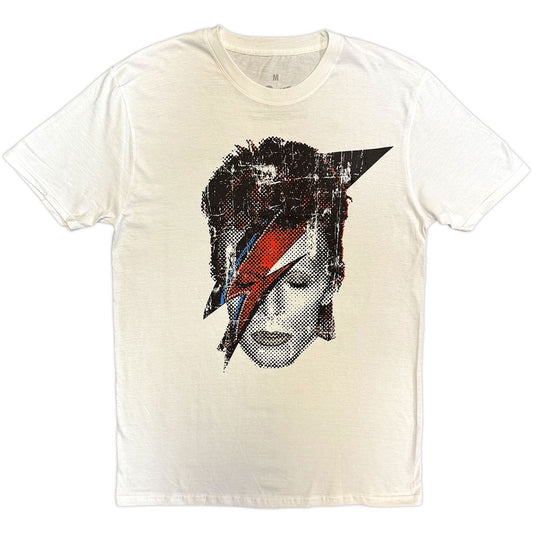 David Bowie T-Shirt: Halftone Flash Face