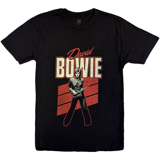 David Bowie T-Shirt: Red Sax