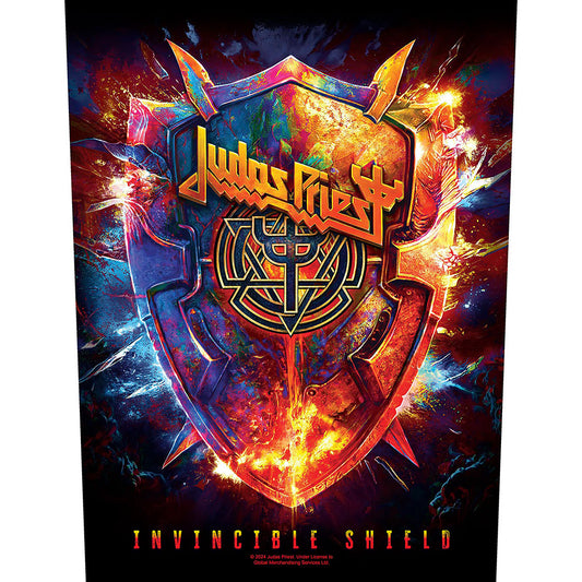 Judas Priest Back Patch: Invincible Shield