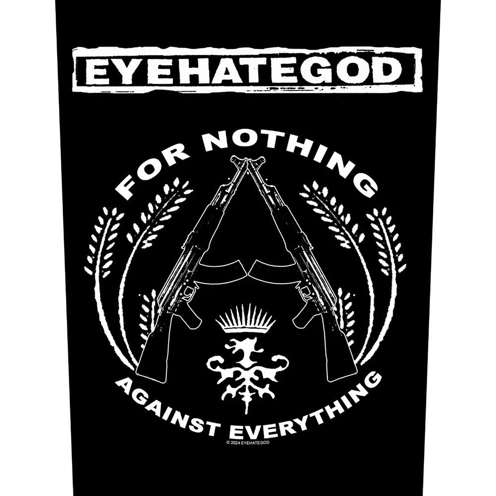 Eyehategod Back Patch: For Nothing