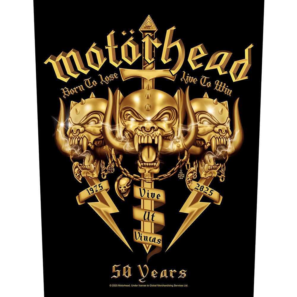 Motorhead Back Patch: Core 50th