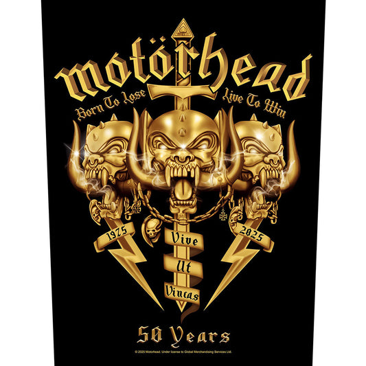 Motorhead Back Patch: Core 50th