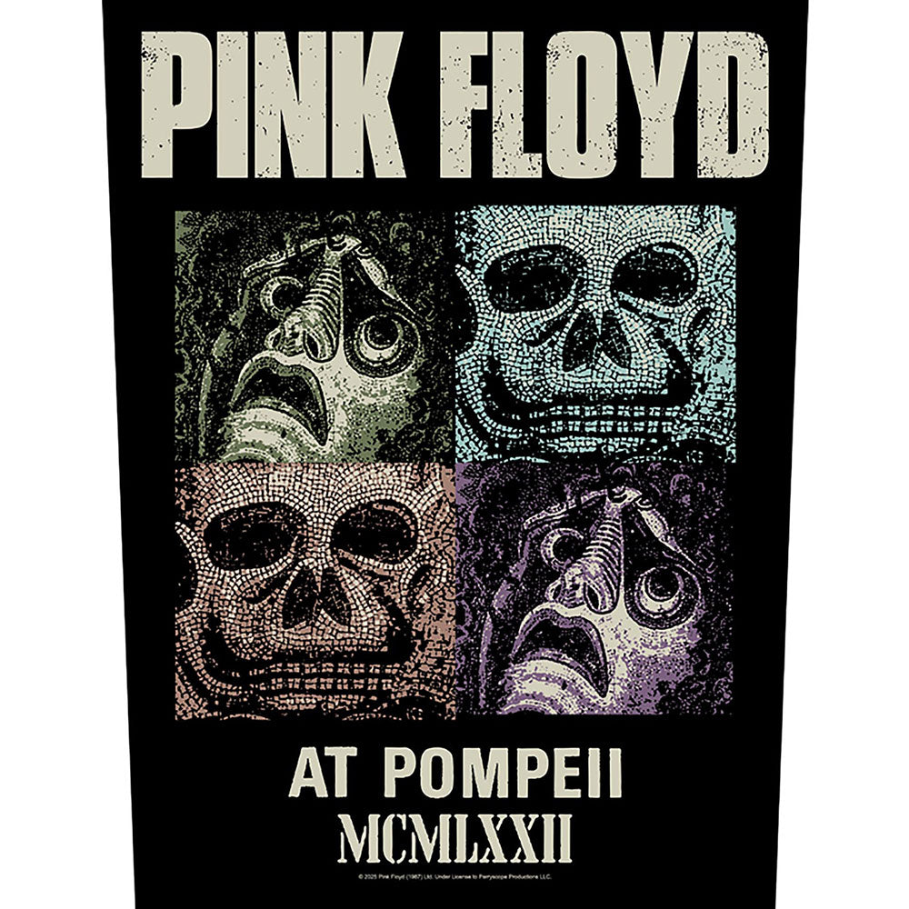 Pink Floyd Back Patch: Mosaics