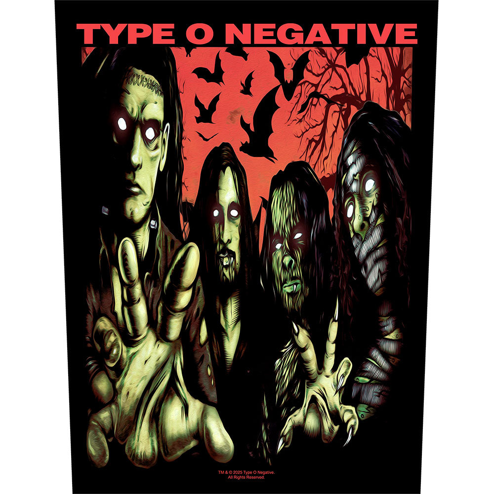Type O Negative Back Patch: Halloween