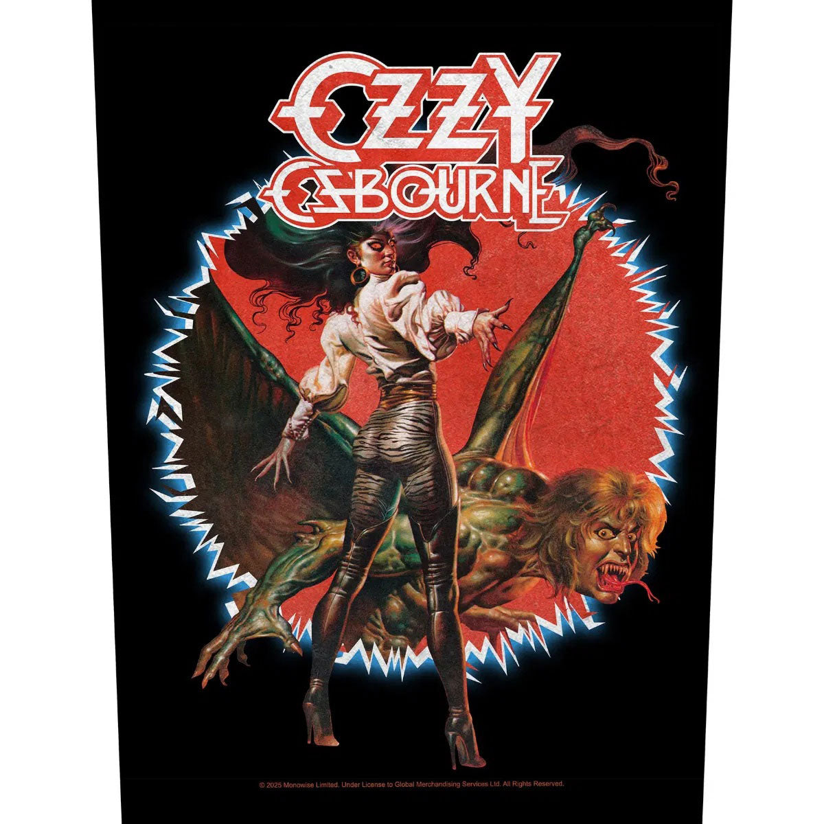 Ozzy Osbourne Back Patch: The Ultimate Sin