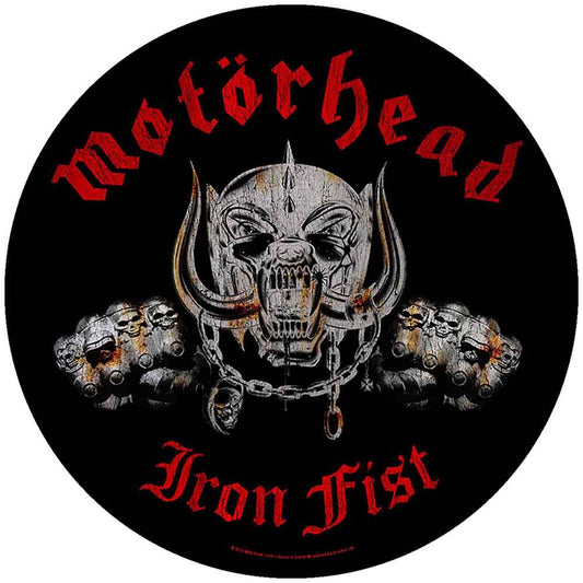 Motorhead Back Patch: Iron Fist 2010