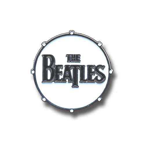 The Beatles Badge: Drum Drop T Logo
