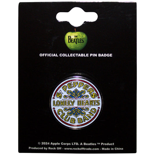 The Beatles Badge: Sgt Pepper Drum