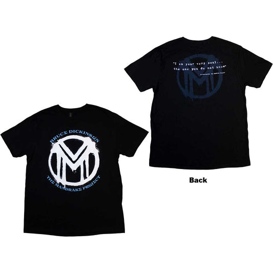 Bruce Dickinson T-Shirt: The Mandrake Project