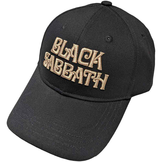 Black Sabbath Baseball Cap: Text Logo