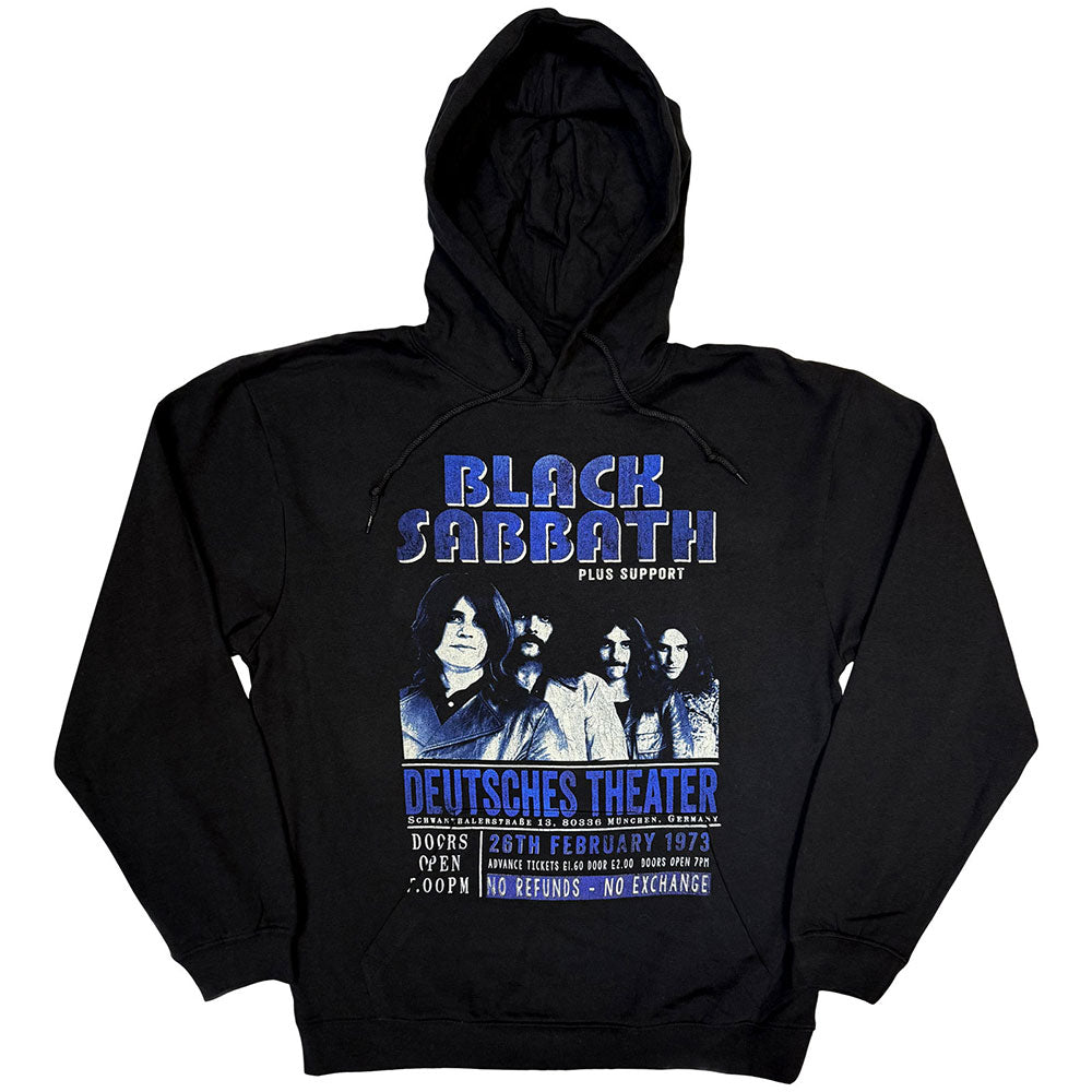 Black Sabbath Pullover Hoodie: Deutsches '73