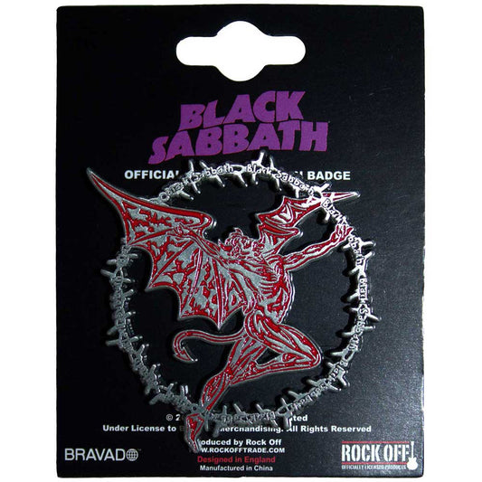 Black Sabbath Badge: Daemon Ring