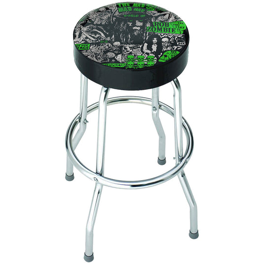 Rob Zombie Bar Stool: Mad Mad World