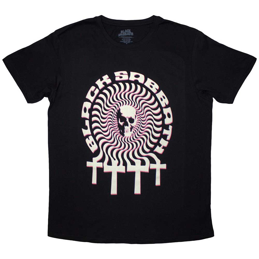 Black Sabbath T-Shirt: Hypnotic Skull