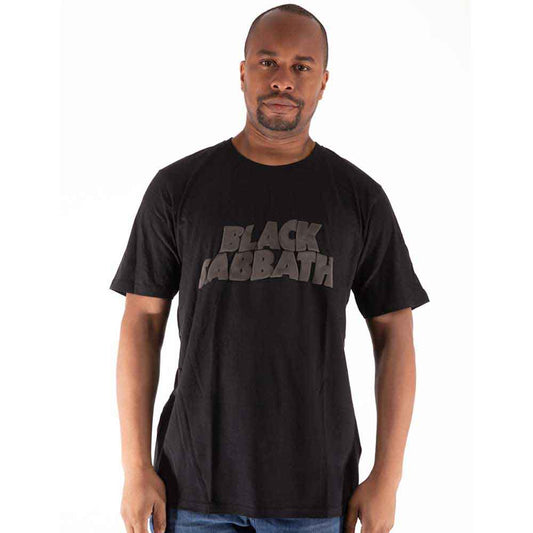 Black Sabbath T-Shirt: Wavy Logo