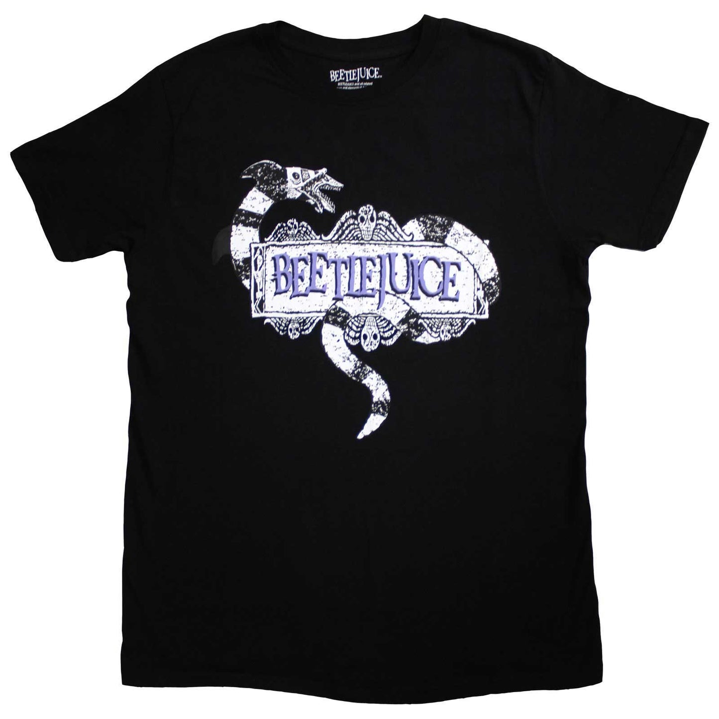 Beetlejuice T-Shirt: Snake Badge