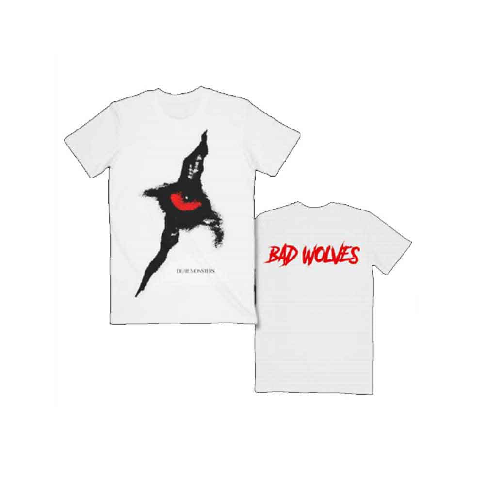 Bad Wolves T-Shirt: Dear Monsters Eye & Logo