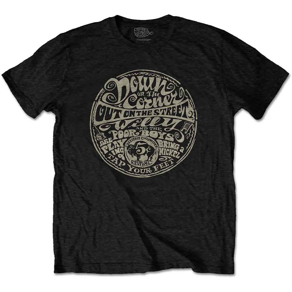 Creedence Clearwater Revival T-Shirt: Down On The Corner