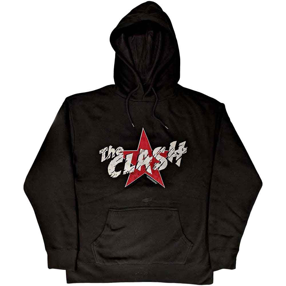 The Clash Pullover Hoodie: Star Logo