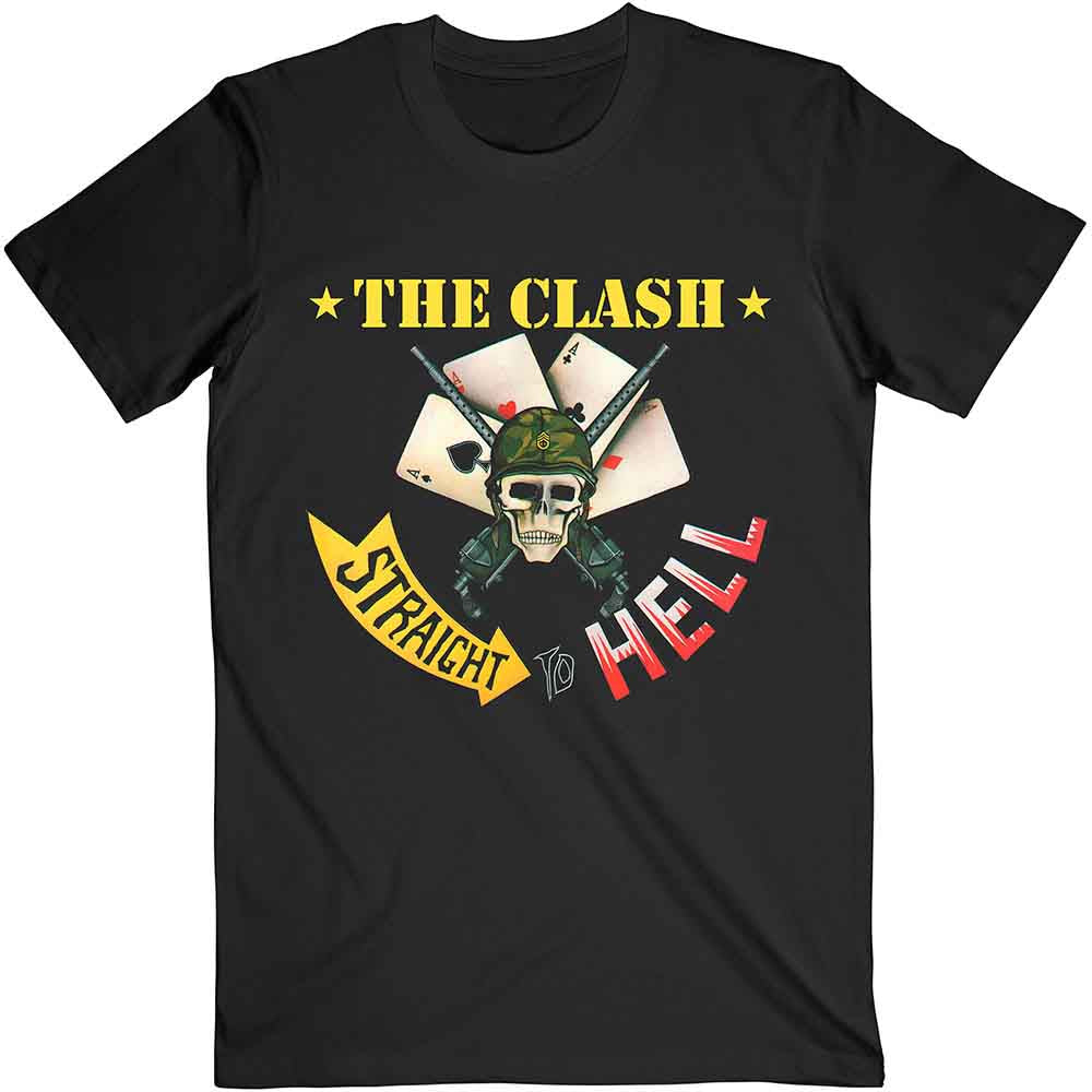 The Clash T-Shirt: Straight To Hell Single